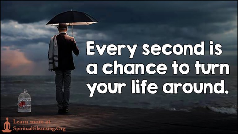 every chance to turn life around