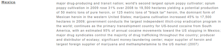 via the CIA World Factbook