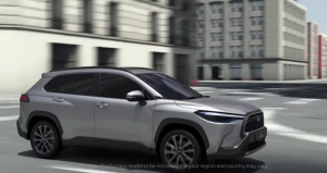 Toyota Corolla Cross screen shot sumber video YouTube Toyota Global