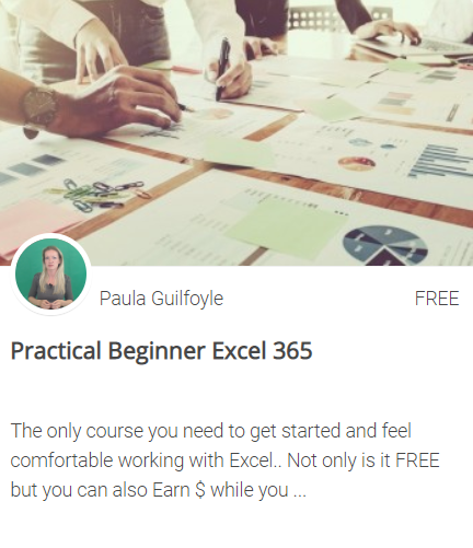 FREE beginner excel training