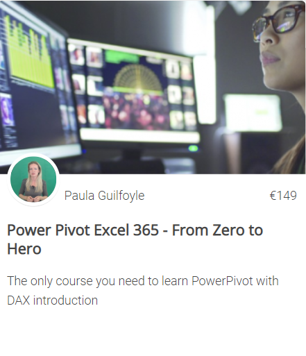Power Pivot online training course