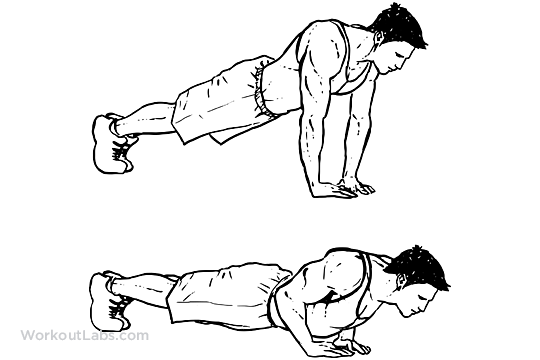 Diamond / Pyramid / Triceps Push-ups / Pushups