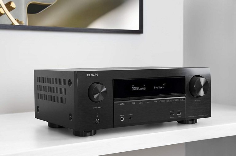 Denon AVRX2500 AV Receier komplett Ansicht