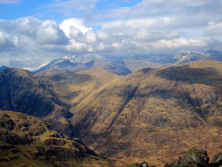 Ben Nevis, The Nevis Range and the Highlands beyond. Photo: John Brennan (Flickr) 