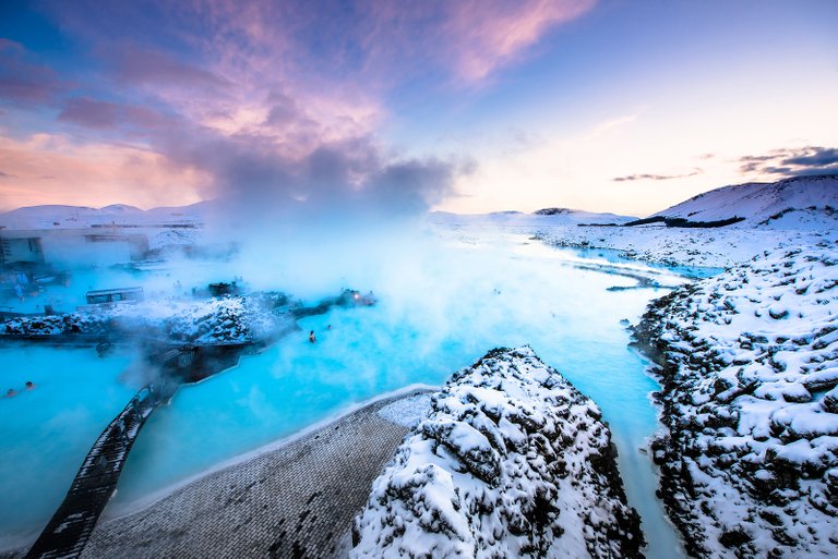 Discover Iceland's beautiful Blue Lagoon geothermal spa