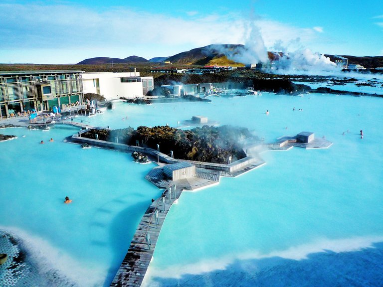 Discover Iceland's beautiful Blue Lagoon geothermal spa