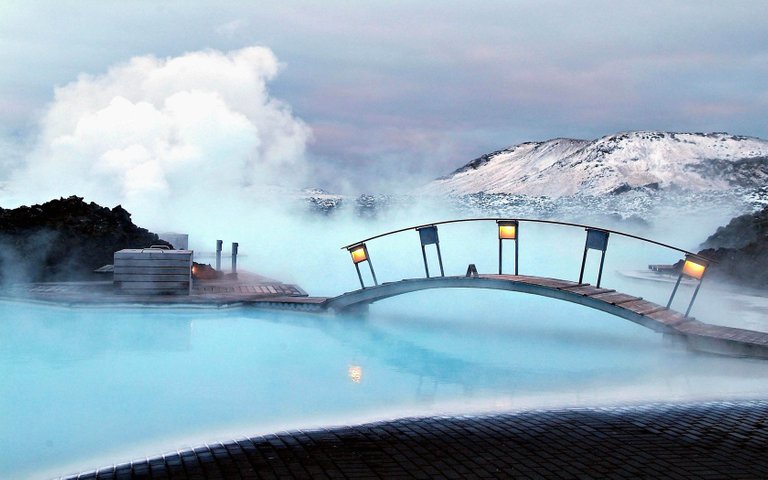 Discover Iceland's beautiful Blue Lagoon geothermal spa