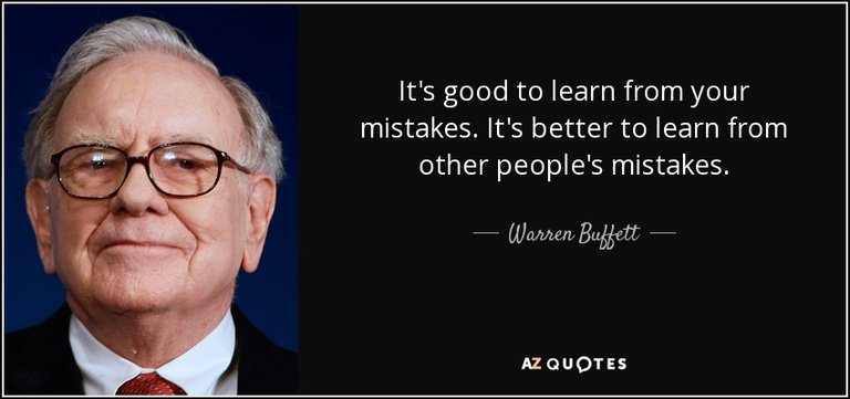 Learn From Mistakes