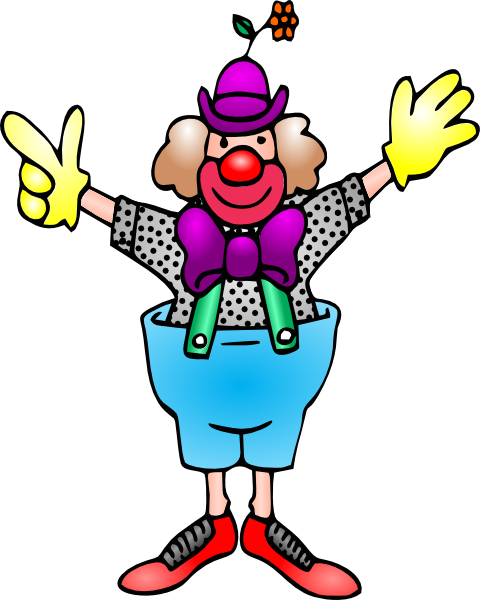 Clown clip art