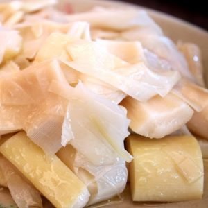 Bamboo Shoots, a rich source of Vitamin B6