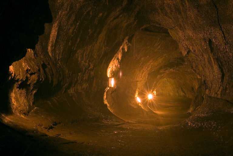 Lit Lava Tube