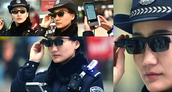 Chinese Facial Recognition Glasses