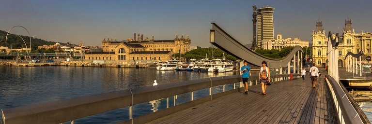 Barcelona port