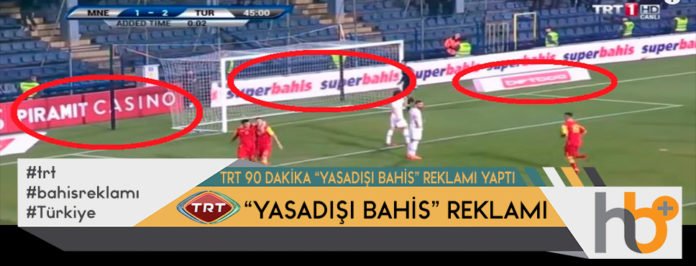 Bahis reklamı yasağı.