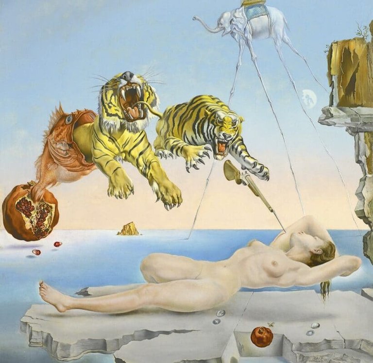 Surrealist creation from Salvadore Dali