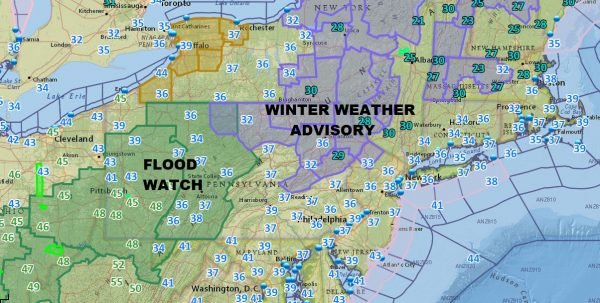 Rain Weekend Blocky Long Range March Looms