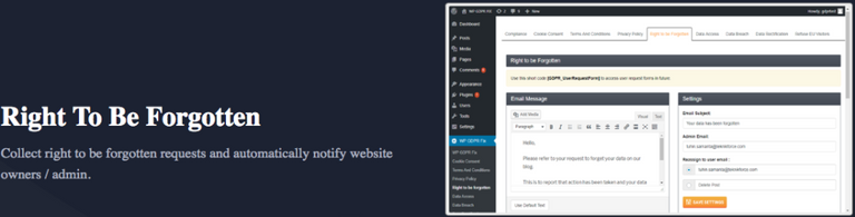 gdpr wordpress plugin