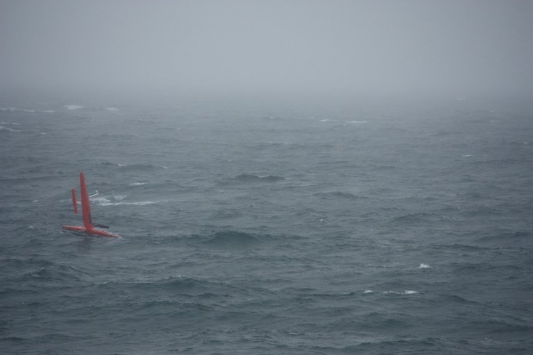 Saildrone at sea in 2016