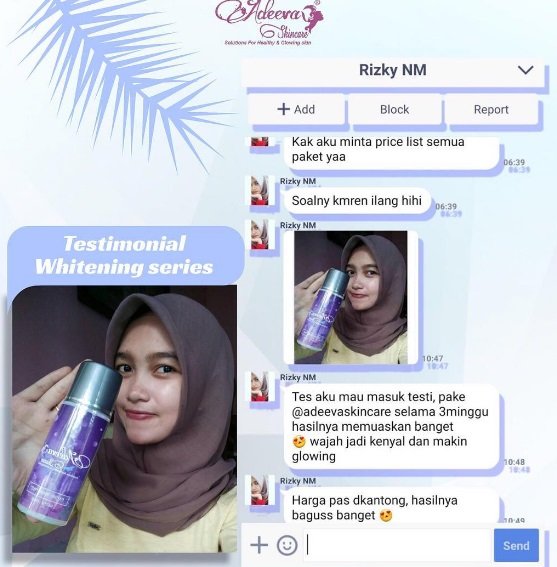 adeeva asli testimoni