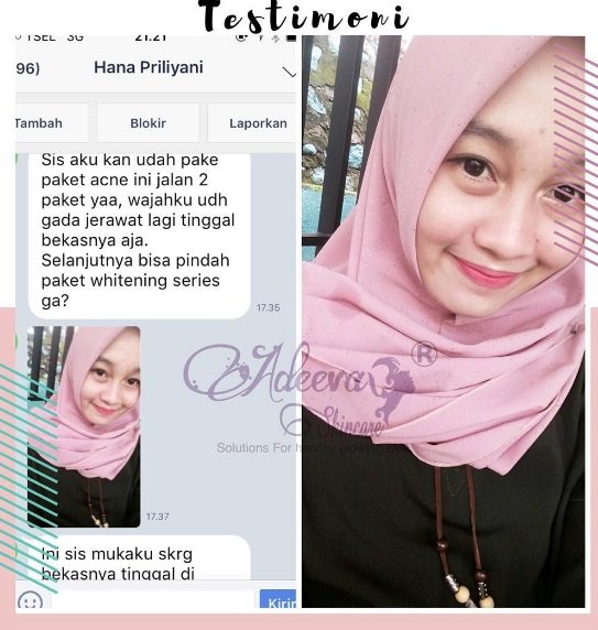 adeeva testimoni original terbaru