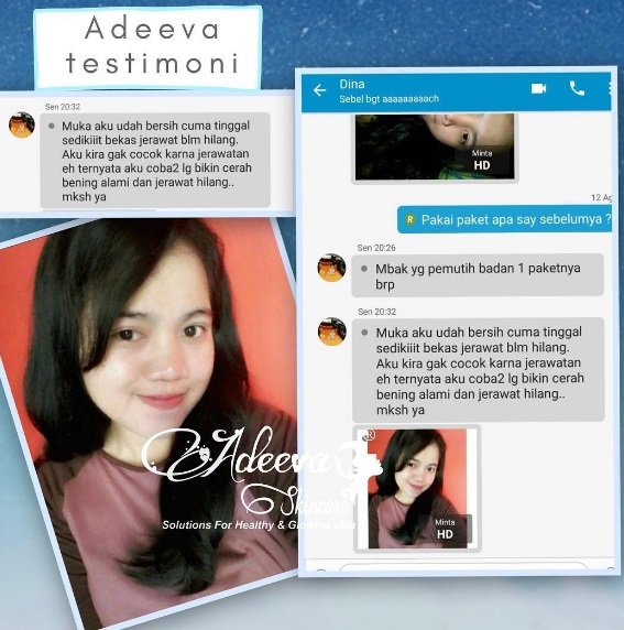 testimoni adeeva asli