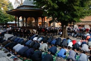 Bajram Pray in sarajevo