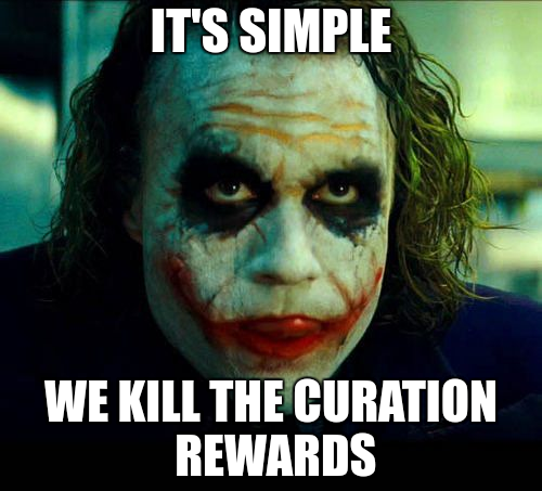 kill the curation rewards