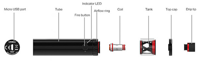 UWELL Whirl 22 Starter Kit