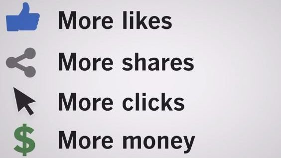 more clicks = more money