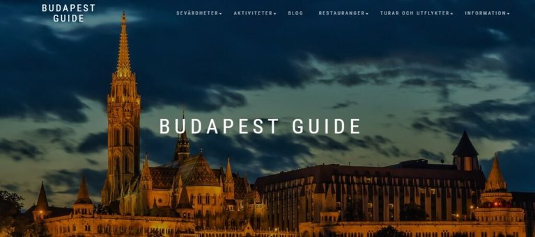 The new design of the Budapest Guide