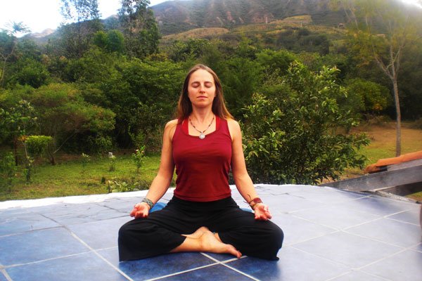 Meditation on roof in Nicaragua