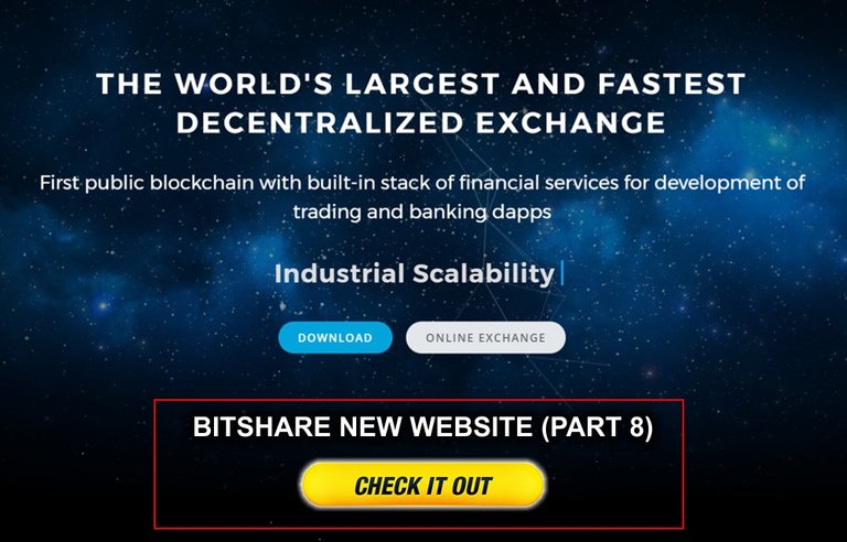 Bitshares Website