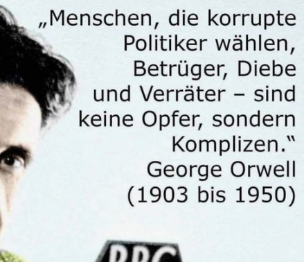 ZITATFORSCHUNG: "A people that elect corrupt politicians, imposters,  thieves and traitors are not victims ... but accomplices.”