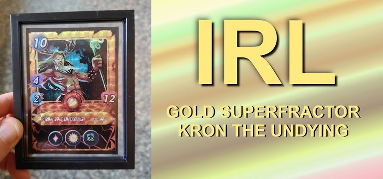IRL Superfractor Kron