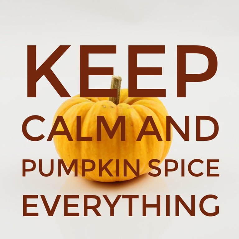 Pumpkin spice all the things