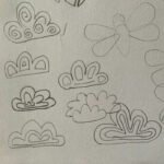 Rough sketches of clouds