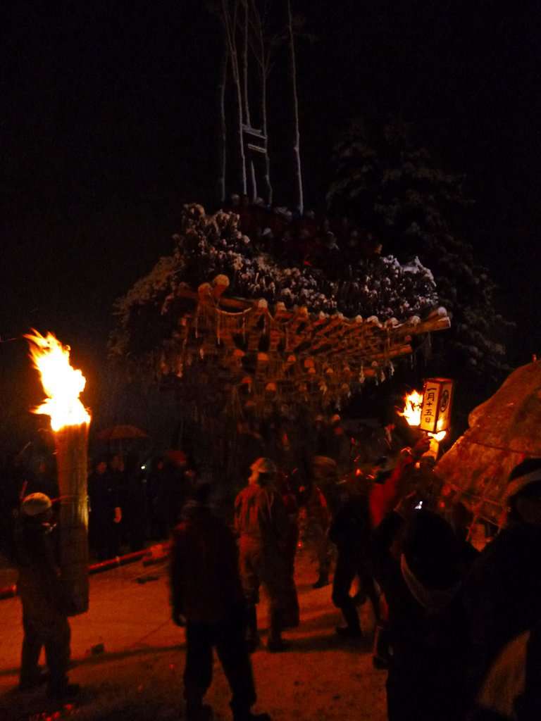 Burning man tower