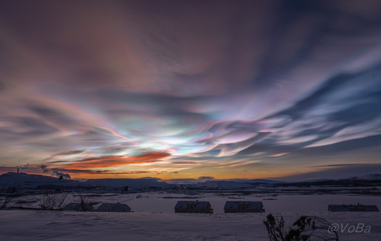 Nacreous Clouds over Sweden