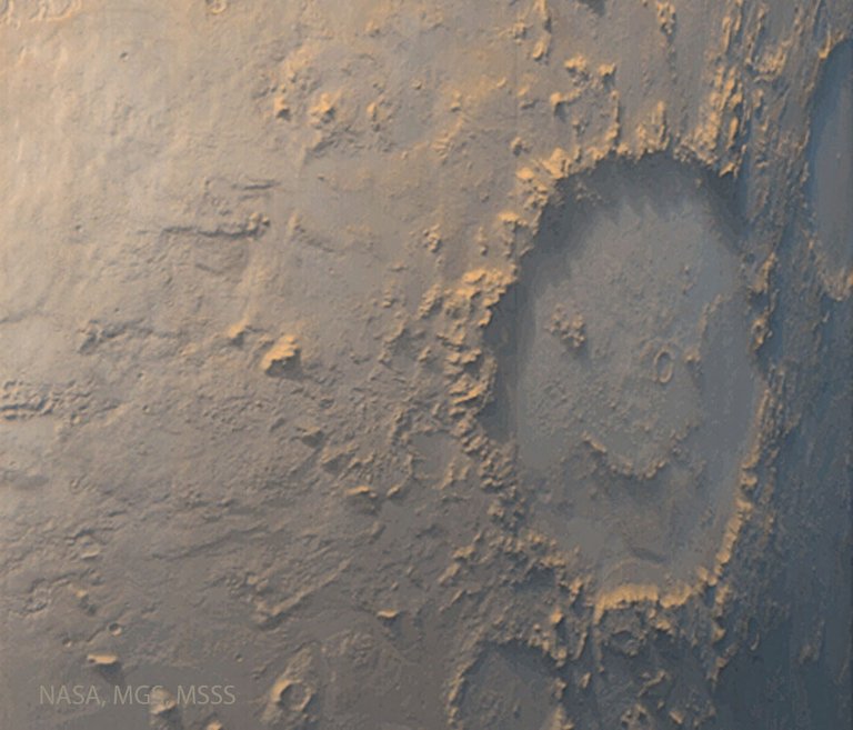 Galle: Happy Face Crater on Mars
