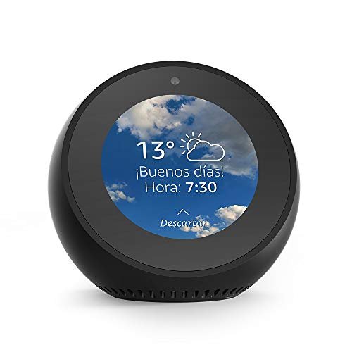 altavoz intelignete amazon echo spot negro