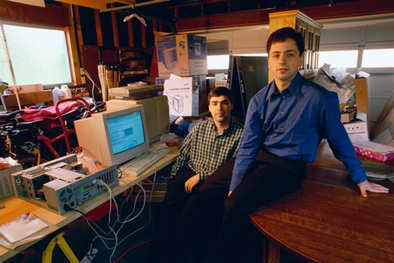 Larry Page y Sergey Brin