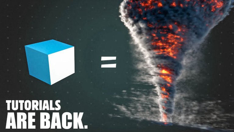 How to Create a 3D Fiery Tornado! (Blender Tutorial)