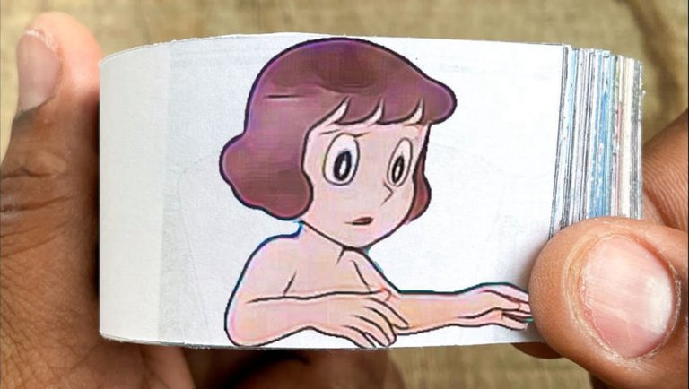 Doraemon Cartoon Flipbook #195 | Shizuka and Nobita Bathing Flip Book | Flip Book Artist 2024