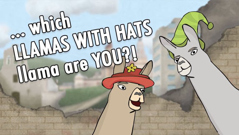 Which "Llamas with Hats" Llama are YOU?!