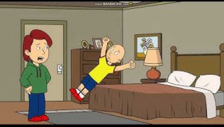 Caillou  Dances on the Ceiling/Grounded