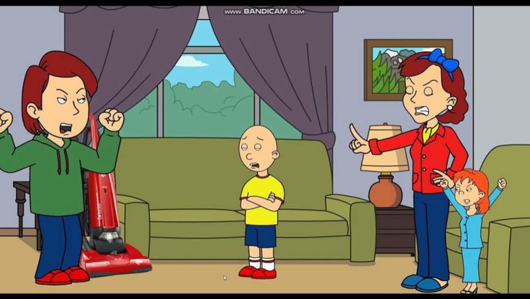 Caillou Forgets To Do His Chores/Grounded