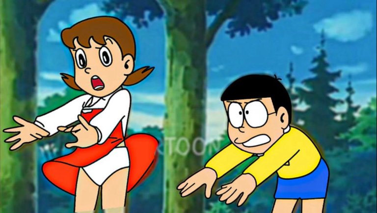 Doraemon Cartoon Flipbook #196 | Nobita Lifts Shizuka Skirt Flip Book | Flip Book Artist 2024