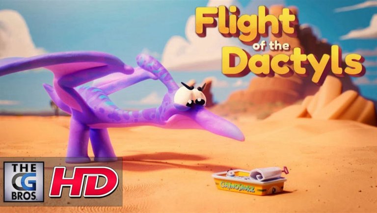 A CGI 3D Trailer: "Claynosaurz: Flight of the Dactyls Trailer" - Nicholas Cabana | TheCGBros
