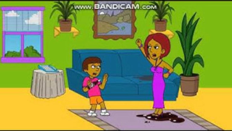 Dora Pours Soda On Her Mom And Gets Grounded