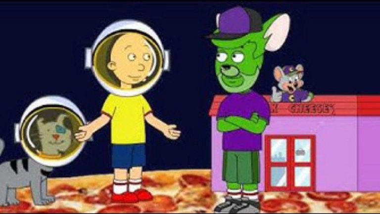 Preview on Caillou's Journey To Planet Chuck E Cheese's